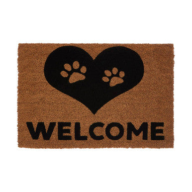 Paw Heart Doormat | Filta