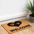 Paw Heart Doormat | Filta