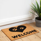 Paw Heart Doormat | Filta