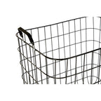 Set of 2 Black Wire Storage Baskets | Rowan