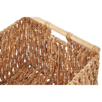 Set of 5 Water Hyacinth Storage Baskets | Lidi