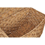 Set of 6 Water Hyacinth Storage Baskets | Lidi
