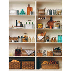 Set of 3 Seagrass Storage Baskets with Handles | Lidi