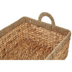 Set of 3 Seagrass Storage Baskets with Handles | Lidi