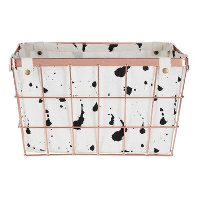 Rose Gold Iron Wireframe Basket | Harga