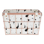 Rose Gold Iron Wireframe Basket | Harga