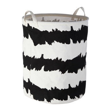 Black and White Laundry Basket | Harga