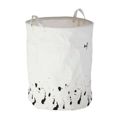 Fabric Laundry Basket | Speckled