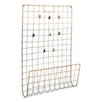 Wall Mount Magazine Rack with Clips | Mimo