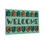 Welcome Home Light Green Doormat | Filta