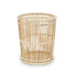 Natural Rattan and Bamboo Waste Paper Bin | Ezell