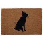 Alsatian Dog Coir Doormat | Filta