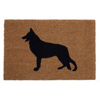 German Shepherd Dog Coir Doormat | Filta