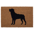 Rottweiler Dog Coir Doormat | Filta