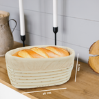 Rattan Oblong Bread Proofing Basket | Smith