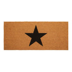 Black Star Extra Large Coir Doormat | Filta