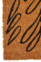 Leaves Design Rectangular Coir Doormat | Filta