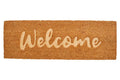 Embossed Welcome Coir Rectangular Doormat | Filta