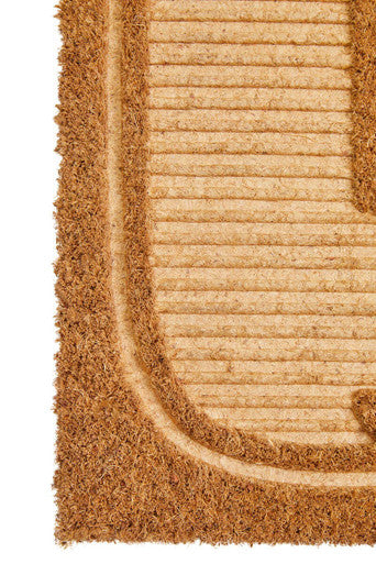 Hello Embossed Coir Doormat | Filta