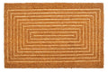 Geometric Embossed Coir Doormat | Filta
