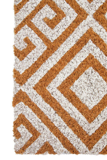 Coir Geometric Design Doormat | Filta