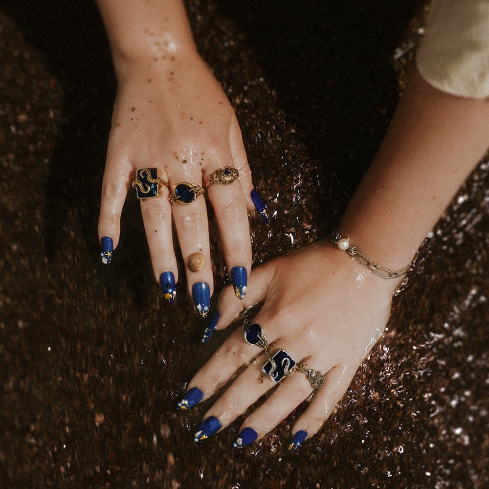 Sovereign Of The Sea Blue Stone Ring