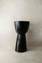 Hand Carved Side Table\Stool, Cameroon - 9.3