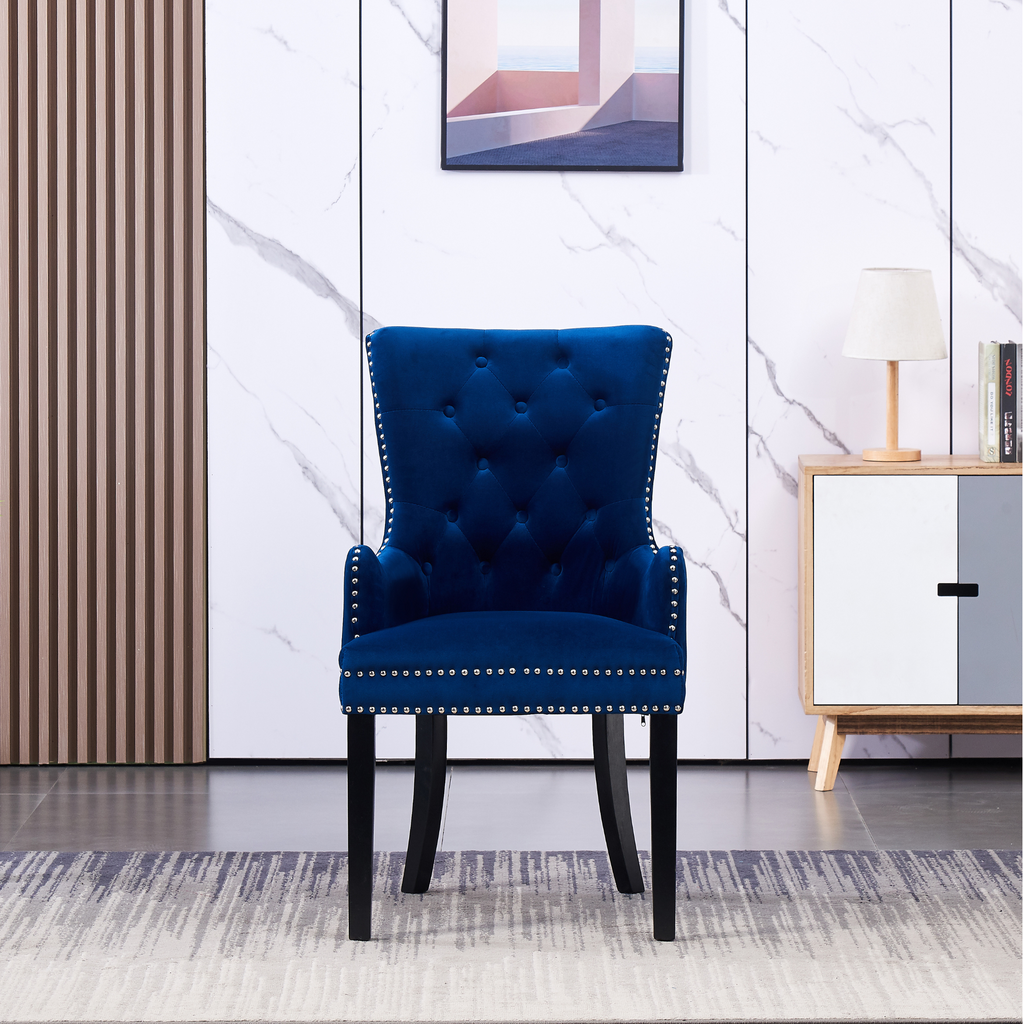 Windsor LUX Velvet Dining Chair (with armrests)