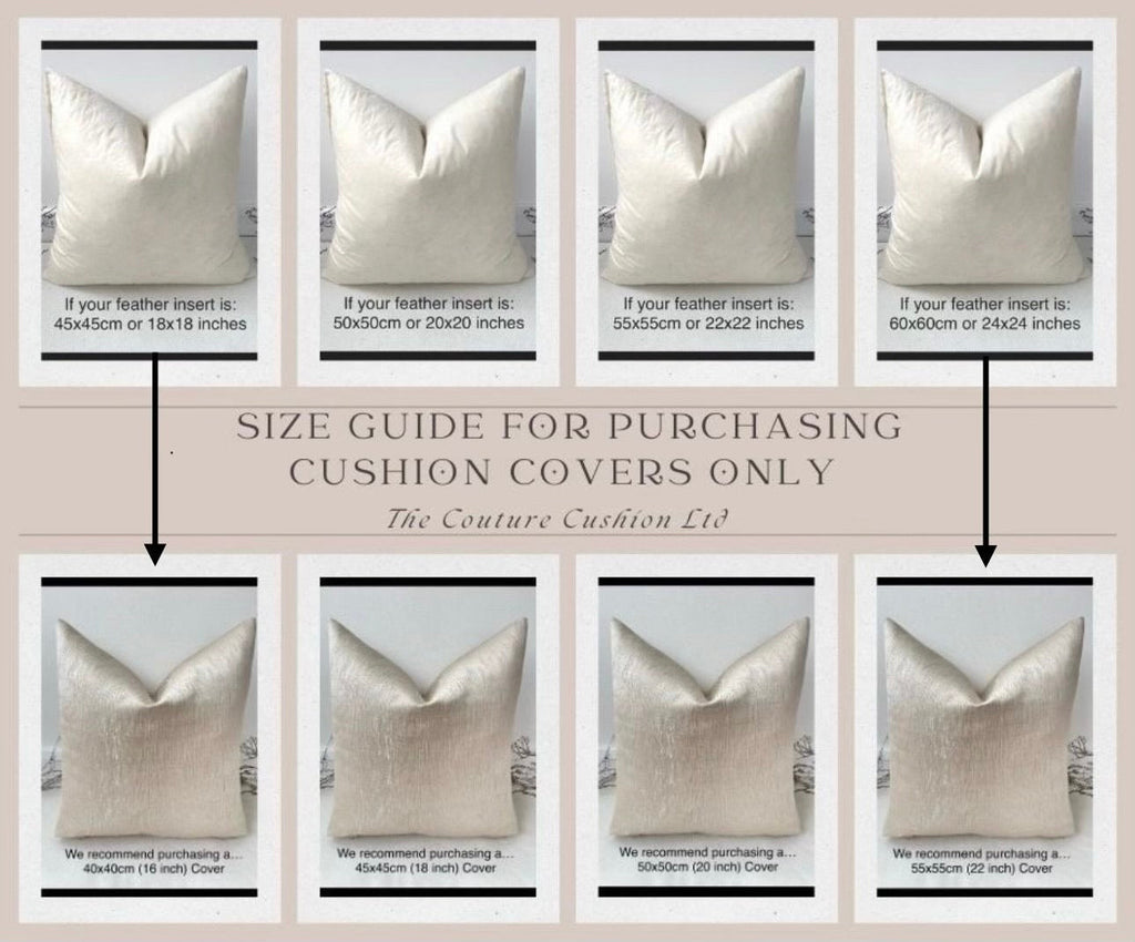 The Couture Cushion - The Navy Zanella - Style No. 43