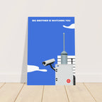 'Big Brother Is Watching You' - Premium Matte Paper Poster
