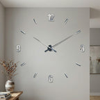 Verdian DIY Mirrored Wall Clock