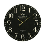 Destini 60cm Dia Classical Black Wall Clock