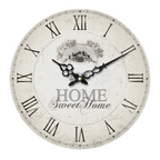 Home Sweet Home 34cm Dia Round Wall Clock