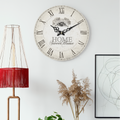 Home Sweet Home 34cm Dia Round Wall Clock
