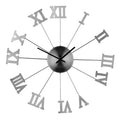 Manero 51cm Dia Roman Numerals Metal Wall Clock