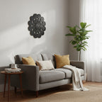 Datsun 51cm Dia Black Discs Design Wall Clock