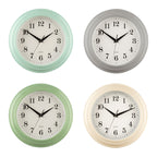 Elliot 25cm Dia Vintage Cream Wall Clock
