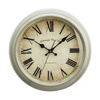 Vermont 35cm Dia Grey Finish Wall Clock