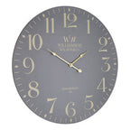 60cm Dia Classic Grey Wall Clock | Destini