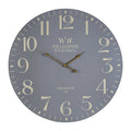 60cm Dia Classic Grey Wall Clock | Destini