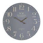 60cm Dia Classic Grey Wall Clock | Destini