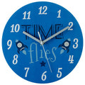 Kids 25cm Dia Time Flies Wall Clock