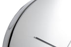 40cm Dia Chrome and Mirror Wall Clock | Baillie