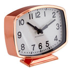 Rose Gold Finish Table Clock | Baillie