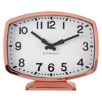 Rose Gold Finish Table Clock | Baillie