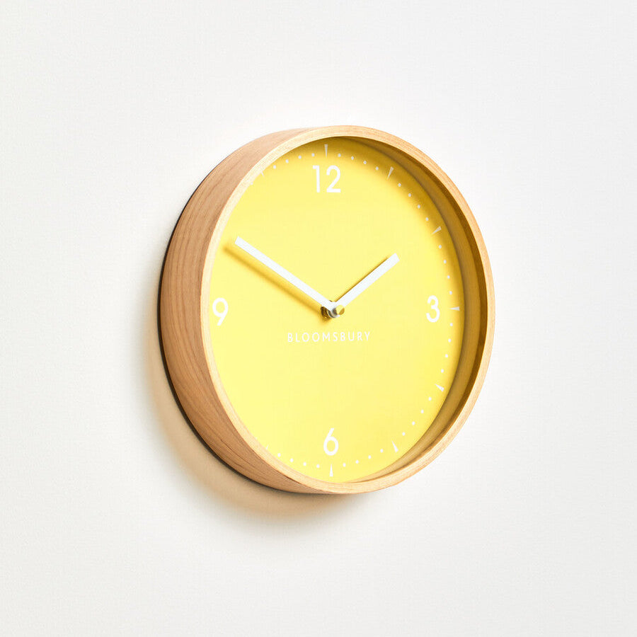 Small Yellow Wall Clock | Vitus