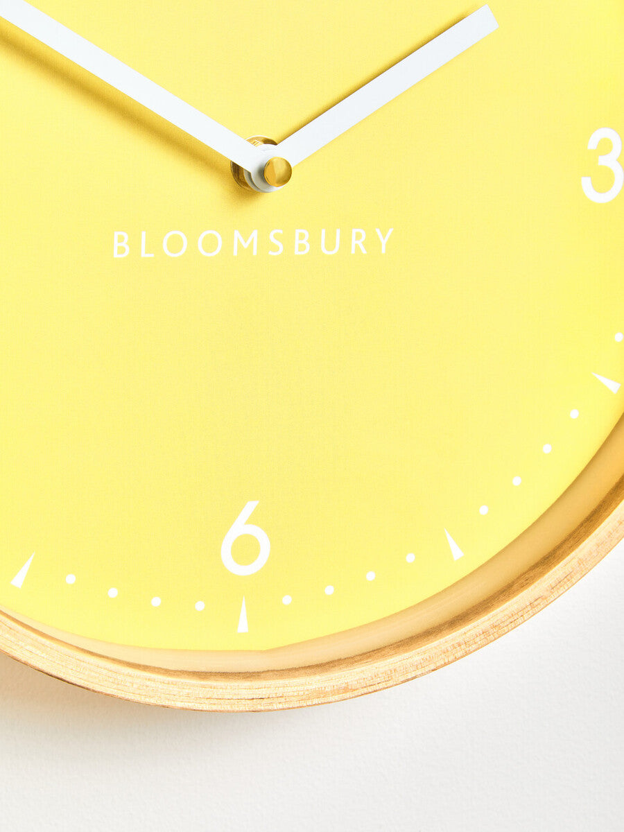 Small Yellow Wall Clock | Vitus