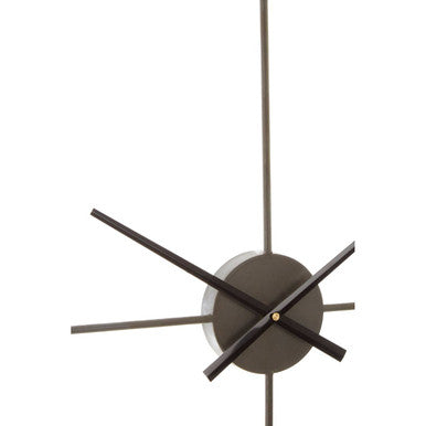 105cm Dia Rust Finish Wall Clock | Trinity
