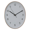 Oval Wall Clock with Copper Finish | Elko