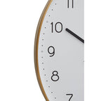 Oval Wall Clock with Gold Finish | Elko